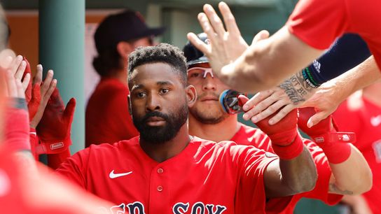 Jackie Bradley Jr. designated for assignment by Red Sox taken at BSJ Headquarters (Red Sox)